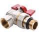 Кран кульовий кутовий з американкою WATERVALVE Q003 NV-V124 1/2&Prime; ЗB 10166 фото 6