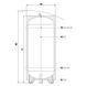 Тепло-хладоаккумулятор 100 л VOLANO TERMICO CALDO-FREDDO R/C GB VT 6 bar -10/+90 °C Cordivari srl 87663 фото 3