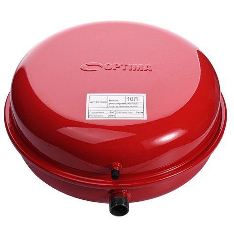 Бак Optima плоский для систем отопления 10л 3924 фото