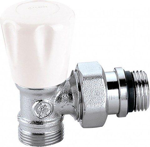 Кран радиаторный М23 x 1,5 х 1/2" угловой 10 bar Caleffi S.p.a 340402 1834578496 фото