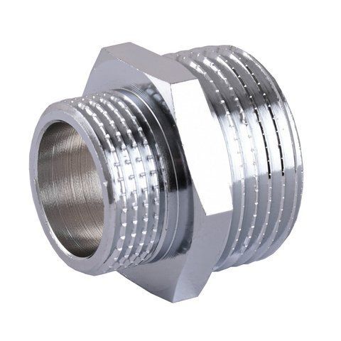 Ниппель SOLOMON 1/2&Prime;х3/8&Prime; НН хром 8208 1049 фото