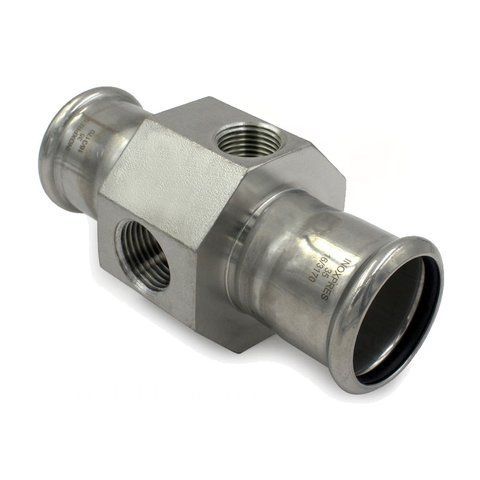 Муфта нержавіюча &Oslash;35 з отворами 1/2&Prime; INOXPRES&reg; RM 91990 фото