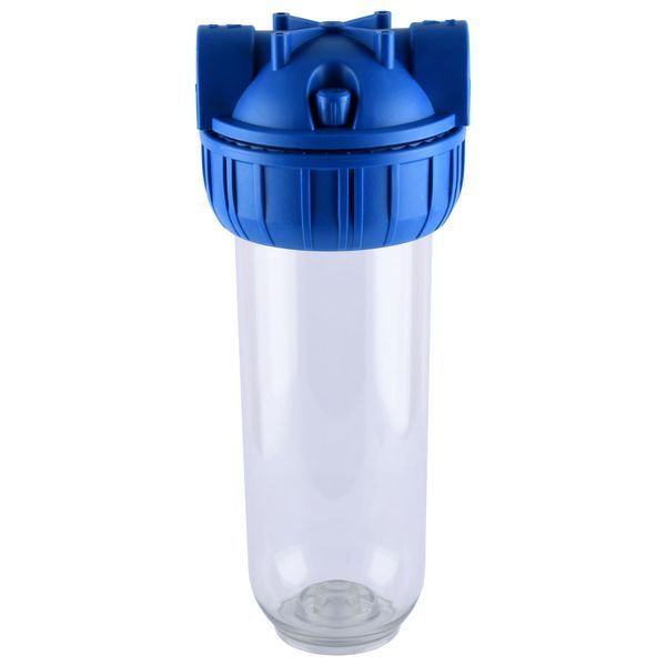 Фільтр-колба 3-х комп. + ключ, планка, БЕЗ картриджа Bio+ systems NSL10-3K, 1/2&Prime; 18042 фото