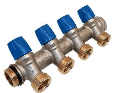 Колектор General Fittings 3/4х3/4 T4 ЄК.BLUE NK 6300E7N0505B4A фото