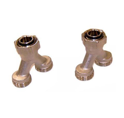Трійник Y-подібний (Євроконус) &Oslash;3/4&Prime; ВР - 3/4&Prime; ЗР - 3/4&Prime; ЗР (2 шт.) Uponor GmbH 81404 фото