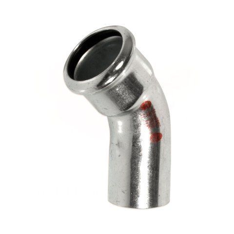 Коліно сталеве &Oslash;35 45&deg; ВЗ оцинковане (опалення) STEELPRES&reg; RM 91041 фото