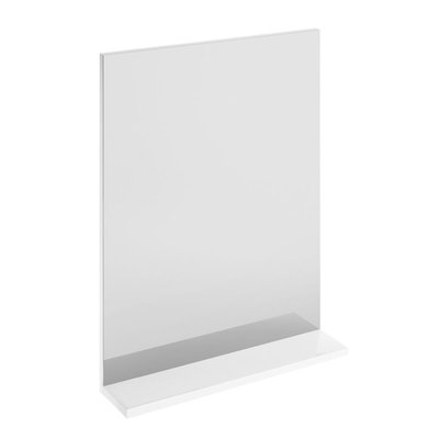 MELAR дзеркало з білою поличкою 9011 фото
