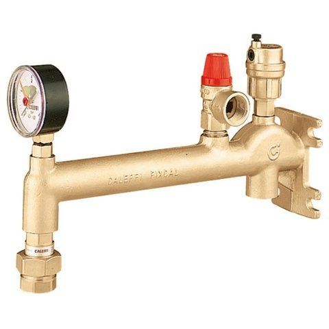 Настенная группа безопасности котла в сборе &Oslash;3/4" 50 kW 110&deg;C Caleffi S.p.a 336630 1847001155 фото