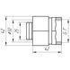 Муфта із внутрішньою різьбою APE ITALY 702 L 1&Prime;x32 1529 фото 10