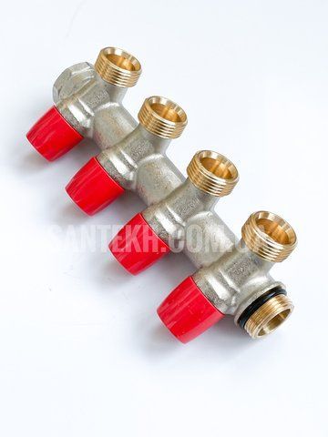 Колектор General Fittings 3/4х3/4 T4 ЕК.RED&nbsp;NK 6300E7N0505R4A фото