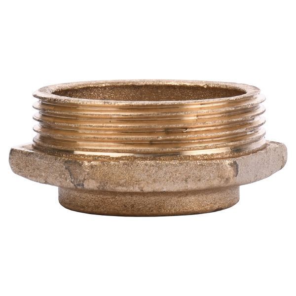 Футорка латунная 1 1/2&Prime;НР х 1&Prime;ВР литейная 722Б 11038 фото