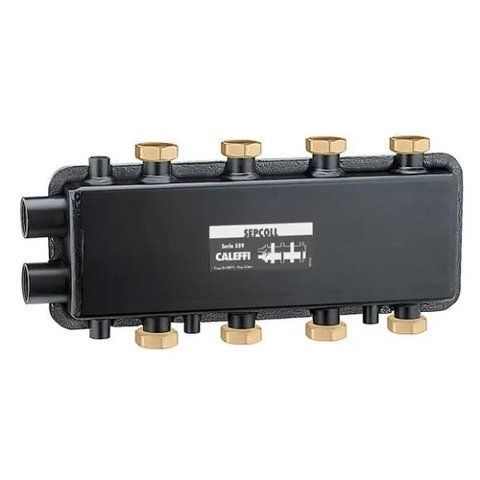 Гидравлический сепаратор-коллектор SEPCOLL&reg; &Oslash;1 1/4" В x 1 1/2" В (НГ) 2+2 пар 125 мм 559222 1852956380 фото