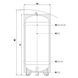 Тепло-хладоаккумулятор 2000 л VOLANO TERMICO CALDO-FREDDO R/C GB VT 6 bar -10/+90 &deg;C Cordivari srl 87670 фото 3