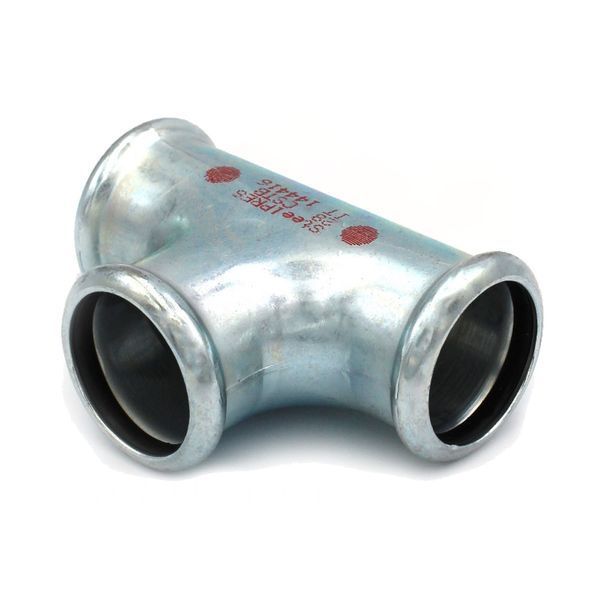 Тройник стальной &Oslash;76,1 оцинкованный (отопление) STEELPRES&reg; RM 91099 фото