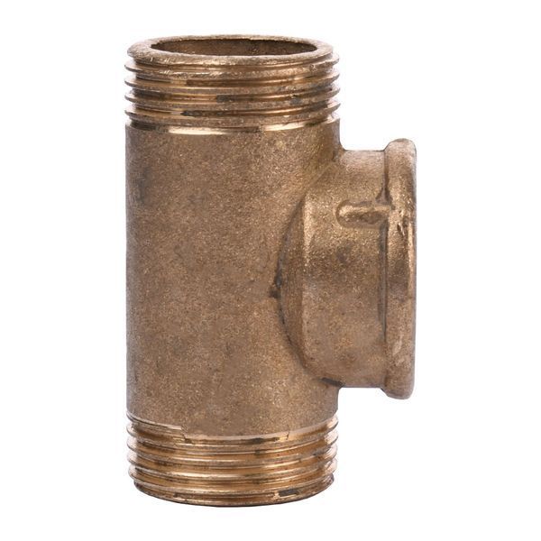 Тройник латунный 3/4&Prime;НР х 3/4&Prime;ВР х 3/4&Prime;НР литейный 658Б 16589 фото