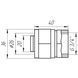 Муфта із внутрішньою різьбою APE ITALY 702 L 3/4&Prime;x26 619 фото 5