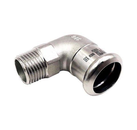 Коліно нержавіюче &Oslash;15 х 1/2&Prime; З 90&deg; INOXPRES&reg; RM 91658 фото