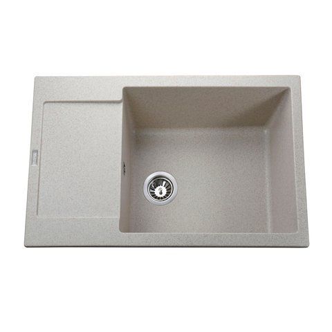 Гранітна мийка Globus Lux MALABI піщаний 780x500мм-А0004 22378 фото