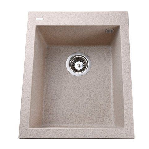 Гранитная мойка Globus Lux LAMA миндаль 410х500мм-А0008 8375 фото