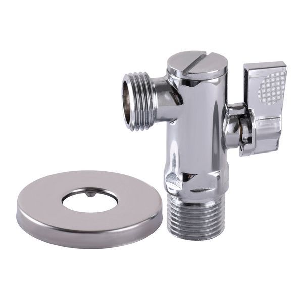 Кран шаровый угловой с фильтром SOLOMON 1/2&Prime;x1/2&Prime; А7041(7043) 1161 фото