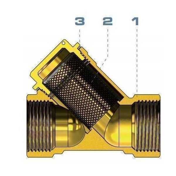 Фильтр грубой очистки SELBA 1&Prime; SL1512 10260 фото