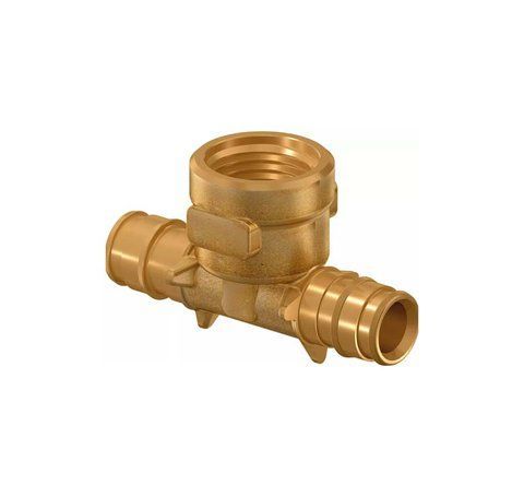 Тройник латунь Q&E с внутренней резьбой &Oslash;16 х 1/2&Prime; ВР х 16 Uponor GmbH 80295 фото