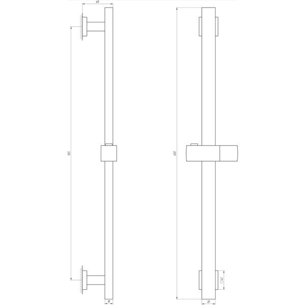 Душевая стойка Globus Lux SUS-1108-BB 21176 фото