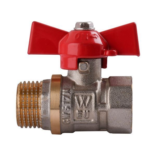 Кран кульовий прямий WATER VALVE 1/2&Prime; ЗВ КБ NV-V Q002 4538 фото
