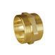 Ниппель латунный 1 1/2&Prime;НР х 1 1/2&Prime;НР литейный 526-1Б 11843 фото 2