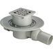 Трап для ванной VIEGA ф50 с сифоном, нержавеющ. решетка100х100, гориз. 557119 1703 фото 4