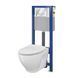 CET Cersanit B209 ІНСТ СИС-МА AQUA 22 MECH MODUO CLEAN ON дюр. SLIM ліфт кнопка INTERA хром блиск 20350 фото 1