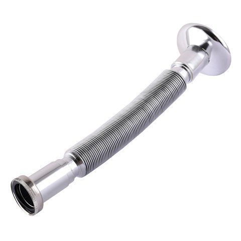 Трубка пластикова гофрированная NDP-1030-CHROME 1 1/4&Prime; &Oslash;32 16609 фото
