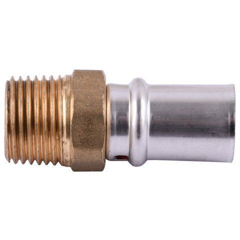 Муфта с наружной резьбой пресс APE ITALY AP 101 1/2&Prime;х16 1711 фото