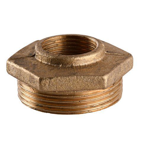 Футорка латунная 1 1/2&Prime;НР х 3/4&Prime;ВР литейная 724Б 11110 фото