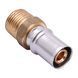 Муфта с наружной резьбой пресс APE ITALY AP 101 1/2&Prime;х16 1711 фото 5