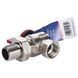Кран кульовий ARCO 1/2&Prime; SENA 154303 кутовий з американкою (754303) 14969 фото 3