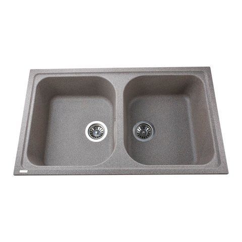 Гранитная мойка Globus Lux MALAREN мокко 860х500мм 23492 фото