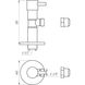 Кран полуоборотный угловой с цангой SOLOMON 1/2″х 3/8″ Lazer 7076 2250 фото 9