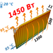 Радиатор стальной панельный KALDE 11 низ/справа 500х1300 (без OUTER) 11413 фото 12