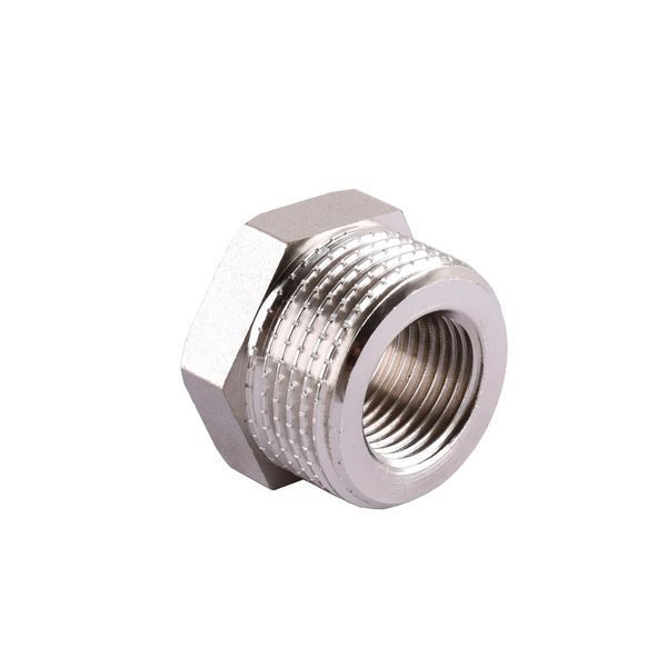 Футорка перехідна SOLOMON 1 1/2&Prime;х 3/4&Prime; нікель ЗВ 8209 17239 фото