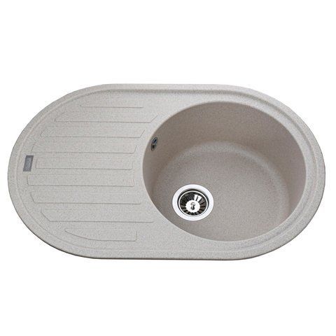 Гранитная мойка Globus Lux OHARA песчаный 770х500мм-А0004 21077 фото