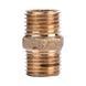 Ніпель латунний 1/4&Prime;ЗР х 1/4&Prime;ЗР ливарний 542Б 16364 фото 2