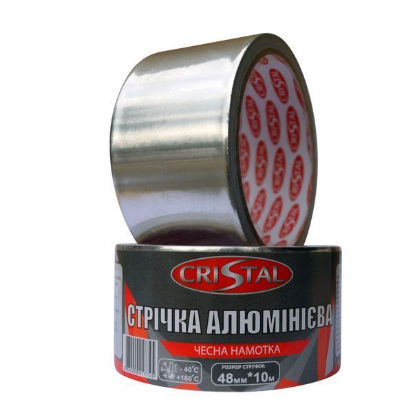 Лента алюминиевая CRISTAL 48мм х 10м 17743 фото