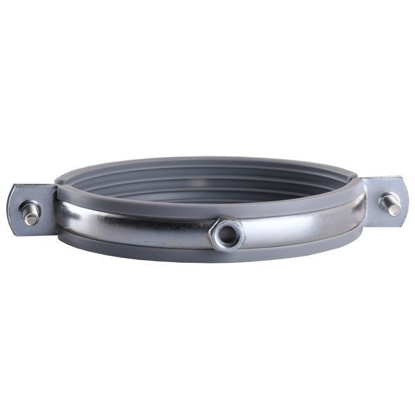Хомут в сборе CR 4&Prime; (105-112мм) с винтом-шурупом 8*100 и дюбелем в уп., серый 6308 фото