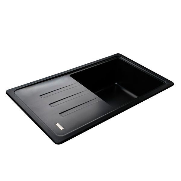 Гранитная мойка Globus Lux LUGANO черный 780х435мм-А0002 21512 фото