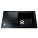 Гранитная мойка Globus Lux LUGANO черный 780х435мм-А0002 21512 фото 6