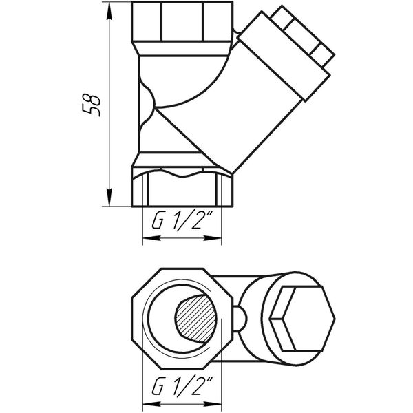 Фильтр грубой очистки ARCO 1/2″ 01830 SPAIN 707 фото