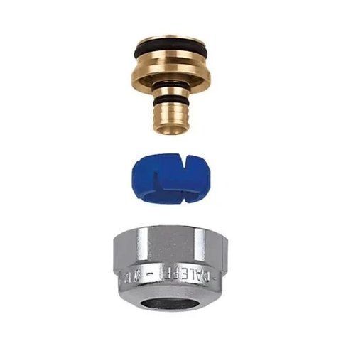 Гайка хромированная для пластиковых и МП труб M23 x 1,5 x 11,5&divide;12/14&divide;16 мм Caleffi 681024 1853739062 фото