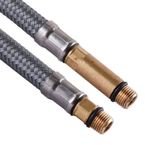 Шланг для змішувача TUCAI М10х3/8&Prime; 0,8м АНТИКОРОЗІЯ TAQ GRIF AСB 207416 ПАРА 18101 фото
