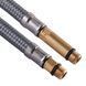 Шланг для смесителя TUCAI М10х3/8&Prime; 0,8м. АНТИКОРРОЗИЯ TAQ GRIF AСB 207416 ПАРА 18101 фото 1
